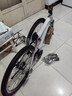金武端自行车成人山地车公路赛车单车骑行变速超轻越野中学生初中青少年 旗舰版-辐条轮-黑红色 26寸21速 实拍图