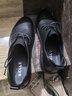 百丽情人节礼物男鞋商场同款牛皮革商务休闲皮鞋7GM01CM1 黑单里 43 实拍图