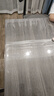 钟爱一生桌布防水软玻璃PVC餐桌垫长方形茶几台布【2.0足厚】透明90*160cm 实拍图