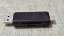 毕亚兹 USB3.0高速SD/TF读卡器 多功能Type-C苹果17/16/15手机多合一单反相机ccd监控记录仪存储内存卡黑 实拍图