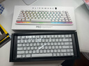 外星人（Alienware）AW PRO三模紧凑型TKL专业游戏机械键盘电竞RGB超长续航热插拔Gasket结构无线游戏键盘 AW Pro【白色】 实拍图