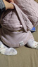 童泰（TONGTAI）宝宝秋衣套装秋冬季纯棉保暖婴儿内衣高腰提花秋裤睡衣紫色73cm 实拍图
