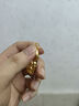 周生生情人节礼物足金光面黄金手镯传承素圈圆棍90194K计价07圈12克 实拍图