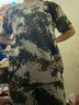 迪伽洛全棉T恤初高中大学生夏季军训服短袖套装外套训练服 灰迷【优质T恤+长裤+帽+腰】 165（适合身高160-165CM） 实拍图