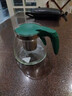 茶壶泡茶器整套茶具茶水分离玻璃耐热泡茶壶花茶套装茶漏 绿把一壶四杯 1000ml 实拍图