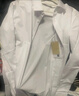 HLA海澜之家长袖衬衫男大码商务挺括利落正装衬衣男 漂白39 HNCAW3Y007A 39 170/88A(39)推荐127~136斤 实拍图