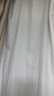 家菲（jiafei）幻影纱窗帘纱帘2025新款透光不透人客厅飘窗阳台白色窗纱防晒隔热 幻影纱-珍珠白 宽2.5*高2.5米挂钩款1片 实拍图