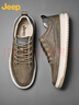 Jeep吉普男鞋2026年春秋季休闲鞋城市轻户外工装鞋百搭板鞋男皮鞋 实拍图