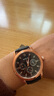 【网红爆款】商务腕表石英运动表休闲皮带男女手表 黑色 实拍图