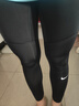 耐克（NIKE）男健身裤 春秋紧身训练裤 弹力贴身 FB7953-010 黑 L   实拍图