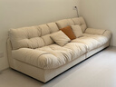 全友家居 奶油风功能云朵沙发实木内架客厅简约布艺直排沙发政府补贴 实拍图