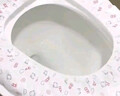 JAJALIN一次性马桶垫加大加厚独立包装坐垫套双层大号坐便圈酒店用品全套 实拍图