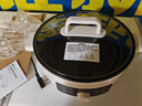 美的（Midea）家用电饼铛烙饼锅 三明治机早餐煎烤机电火锅 电炒锅烤肉锅 65mm加深 多功能锅 抗菌电煎锅JKE3062 实拍图