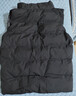 【清仓捡漏】马甲男士休闲百搭加厚秋冬防寒保暖坎肩加棉背心 黑色 4XL 建议165-180斤 实拍图