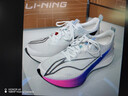 李宁赤兔8 PRO 跑步鞋男鞋25新款透气网面beng轻弹中考体测跳绳运动鞋 标准白-1 43.5 实拍图