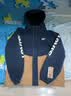 李维斯（Levi's）【小软壳加绒】儿童三防风衣男女童冬季童装防风保暖外套 深靛蓝 120 /60 【建议身高110-116cm】 实拍图