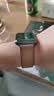 添赋适用荣耀手表5表带真皮荣耀5手表表带疯马纹腕带honor watch5专用替换配件男女生 深咖色【疯马纹真皮表带】 适用：荣耀手表5+黑色连接器22mm 实拍图