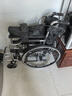 京巧铝合金轮椅老人专用出行便携式轮椅小型轻便折叠旅行代步车可自推 实拍图