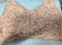 都市丽人内衣女无钢圈蕾丝文胸薄款透气天然乳胶棉全罩杯大胸显小2B23A8 实拍图