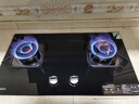 康佳（KONKA）燃气灶煤气灶双灶家用【国家补贴】 5.0kW液化气嵌入式台式双灶具 玻璃面板JZY-B500Y（液化气） 实拍图