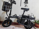 普莱德新国标折叠电动自行车 超长续航电动车 铝合金代驾车 锂电池助力男女通用成人电瓶车 代步电单车 旗舰-12减震-进囗级35A-纯电续航约105km 实拍图