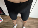 美津浓（MIZUNO）泳裤男士防尴尬大码长款5分裤专业速干抗氯游泳衣装备B1127黑L 实拍图