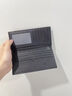 七匹狼（SEPTWOLVES）钱包男士长款超薄真皮钱夹拉链款生日礼物高端实用头层牛皮夹爸爸 超薄黑拉链款3A3071031-01 实拍图