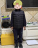 雪中飞经典新款基础舒适轻薄羽绒便捷短款保暖羽绒小马甲轻盈便携舒适 宝石黑|8086-女 3XL 185/104A 实拍图