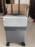 新秀丽（Samsonite）行李箱拉杆箱可扩展时尚商务密码登机箱子旅行婚箱学生男女\GN0 银色|可扩展【全球3年联保】 20英寸 |净重2.85kg-可登机 实拍图