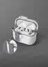 优思顿airpods pro3保护套airpods5硅胶耳机壳airpod锁扣ipods2026新款二四第3代蓝牙airpods4盒 【星空白+挂圈 】自动弹盖-耐脏防摔 苹果 AirPods 4/5 实拍图
