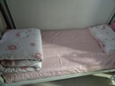 水星家纺三/四件套纯棉100%纯棉三/四件套被套枕套儿童学生宿舍套件 樱花纷纷KT【卡通动物/婴幼儿A类】 床单款 （被套150*210cm） 实拍图