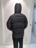 骆驼火山羽绒服男女同款轻薄羽绒服男鸭绒面包服情侣外套冬季 幻影黑 男女同款,7089H XL 实拍图