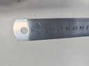 开学季节钢尺不锈钢直尺铁尺加厚硬尺15/30/50cm高精钢板尺 【长度20cm】 【1把装】 实拍图