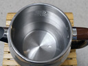 美的（Midea）艺术家电热水壶  烧水壶自动断电保温一体  1.6L大容量电热水壶 316L不锈钢恒温壶 精准控温 63-Q 实拍图