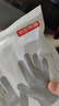 京东京造 一次性手套 食品级加厚TPE手套L码 龙虾烧烤露营家用【110只】 实拍图