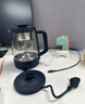 美的（Midea）养生壶 1L大容量一体式喷淋煮茶器蒸煮茶壶 办公室煮茶烧水一体机 304不锈钢花茶白茶ZC10S01 实拍图