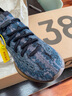 阿迪达斯青少年男女Yeezy380蓝宝石椰子休闲运动跑步鞋 送女友礼物 37 实拍图