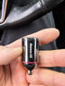 纽曼（Newmine）车载充电器 100W迷你超级快充点烟器充电器一拖二 汽车车充快充 苹果17/16 实拍图