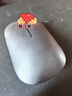 罗技（Logitech）M196 无线蓝牙鼠标 办公鼠标 笔记本商务办公家用 小巧便携 对称手型 珍珠白 实拍图