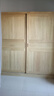 顾虎（GUHU）实木推拉门大衣柜省空间木质趟门新西兰松松木移门衣橱经济 180宽58深195高衣柜 实拍图