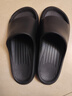 朴西香蕉船情侣凉拖鞋女浴室不易滑室内居家四季拖鞋男 黑色 44-45 实拍图