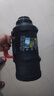 慕馨（moosen）保温壶杯大容量外出便携316不锈钢学生暖瓶保冷杯车载水壶户外壶 黑色3.2L+背带-可装6.4斤水 实拍图