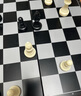 友邦国际象棋黑白磁性折叠便携成人儿童学生教学用棋2810B(棋盘28*28) 实拍图