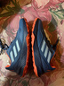 adidas TRACEFINDER透湿排汗缓震户外越野跑鞋男阿迪达斯TERREX 奇迹青灰/暗藏青/半冲击橙   42 实拍图