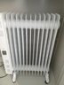 美的（Midea）【白玉】取暖器/电暖器/电暖气家用/烤火炉/13片大面积/电热油汀/油酊/电热器/电热取暖器HYX22N 实拍图
