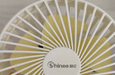 赛亿蓄电款USB小风扇电风扇小电扇小台扇办公室宿舍床头车载用多功能台夹壁挂扇迷你便携小型风扇 实拍图