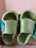 儿童拖鞋男童夏季卡通恐龙室内家居防滑中大童外穿运动凉拖鞋男孩 恐龙【绿色】 34 -35码【内长22cm】 实拍图