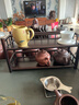 陶梦居茶杯架子茶具茶器收纳架茶桌紫砂壶摆放架桌面上博古架小型置物架 晒单实拍图