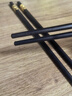 高档合金筷防霉防滑筷子家用不发霉耐高温饭店餐厅抗菌双装商用 金福2双装 实拍图
