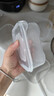 【10只装】冰箱保鲜盒食品级冷冻收纳盒微波炉饭盒便当盒学生 可冷冻收纳盒 3个装 350ml 实拍图